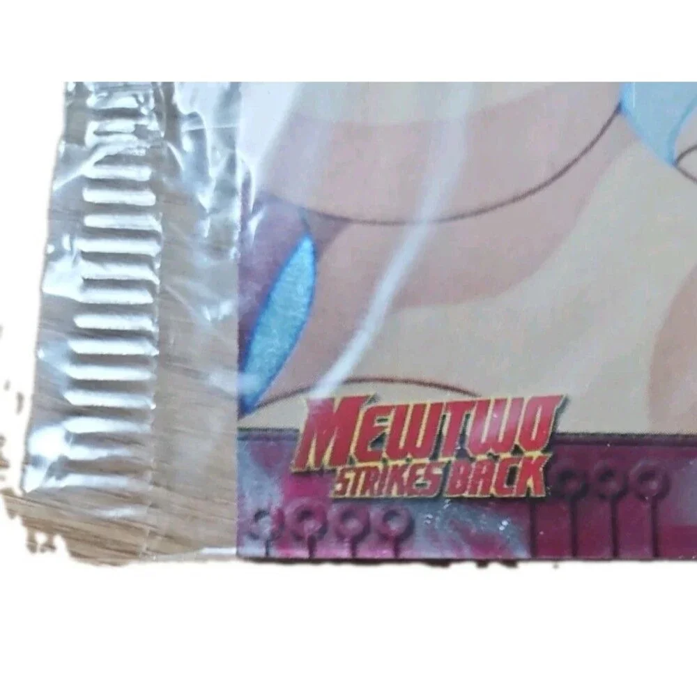 Topps Movie Animation Ed.Mewtwo Strikes Back Super Psychic Pokemon Card SEALED